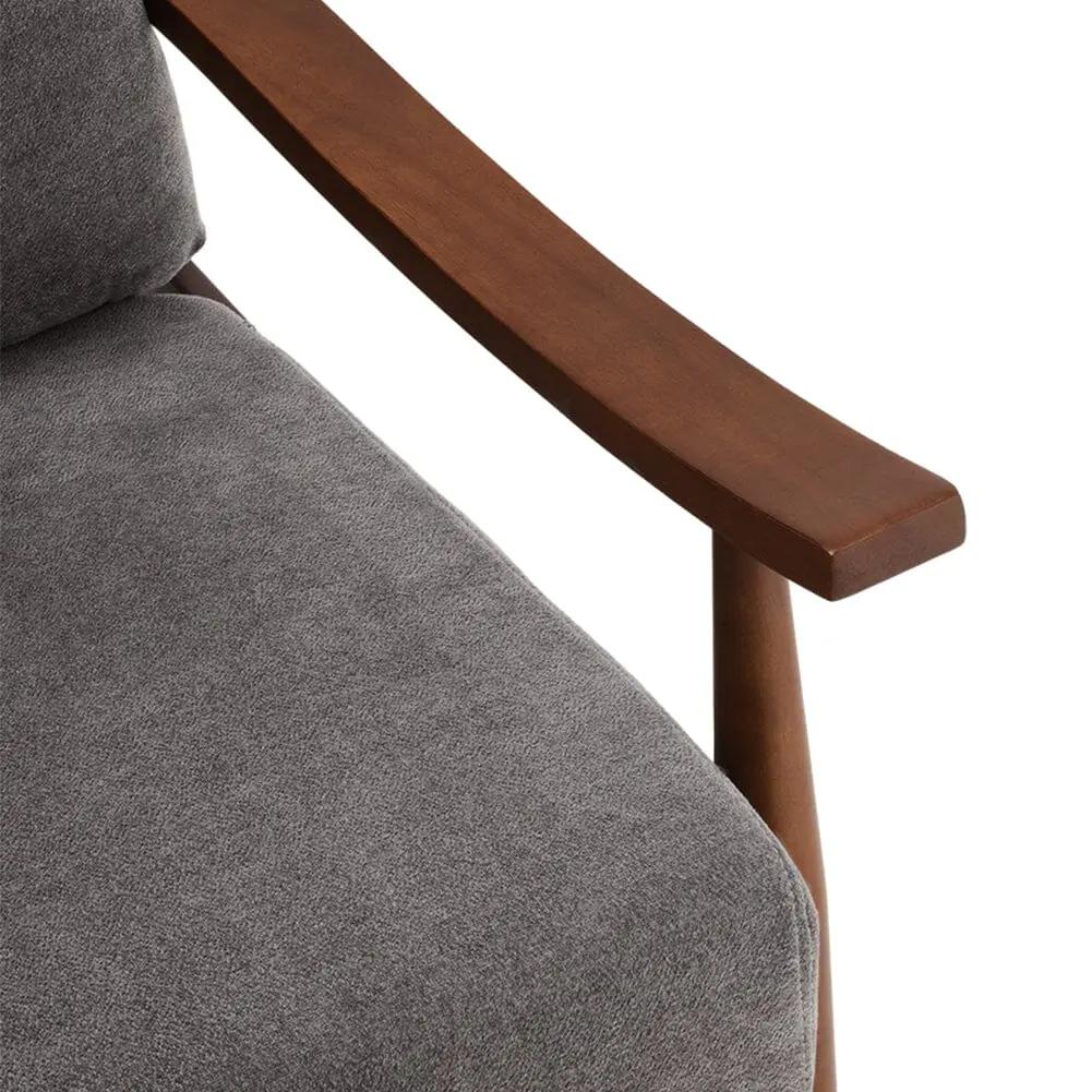 Manual Recliner Armchair with its plush cushions - House Comfort