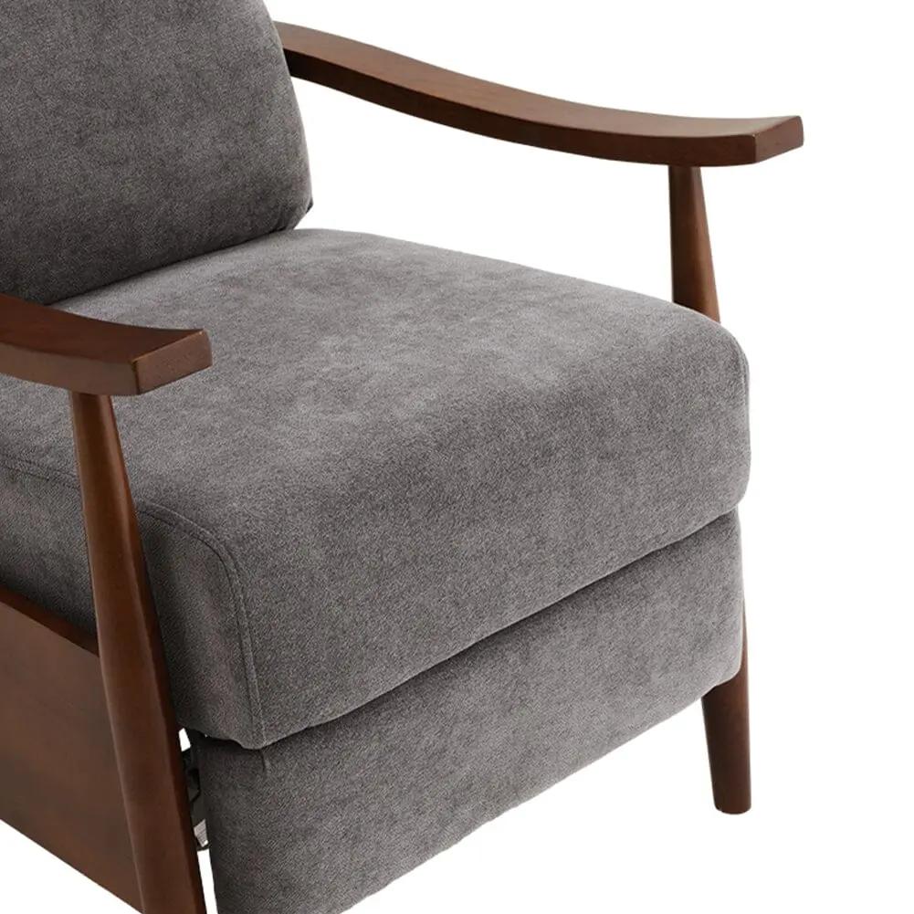 Manual Recliner Armchair with its plush cushions - House Comfort