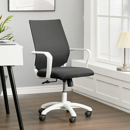 Mesh Adjustment Lumbar Support Back Ergonomic Swivel Office Chair with Wheels - House Comfort