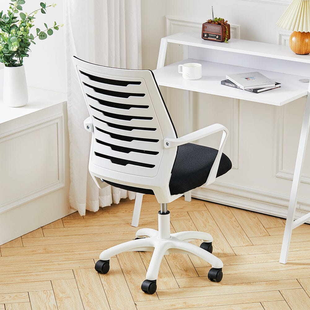 Mesh Adjustment Lumbar Support Back Ergonomic Swivel Office Chair with Wheels - House Comfort