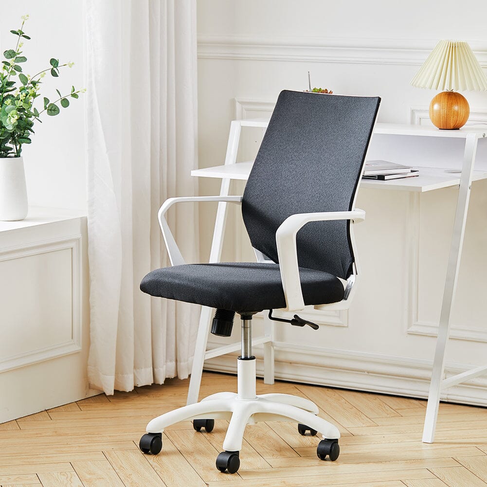Mesh Adjustment Lumbar Support Back Ergonomic Swivel Office Chair with Wheels - House Comfort