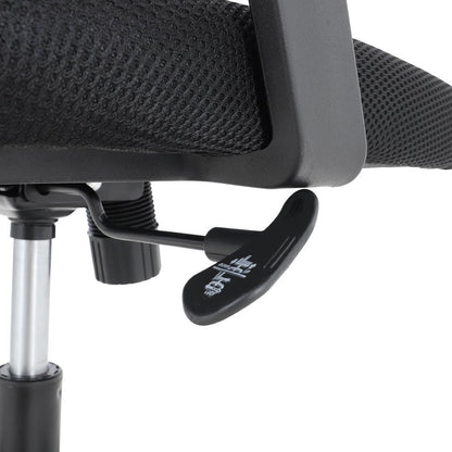 Mesh Back Ergonomic 360 Degree Swivel Office Chair with Folding Armrests - House Comfort