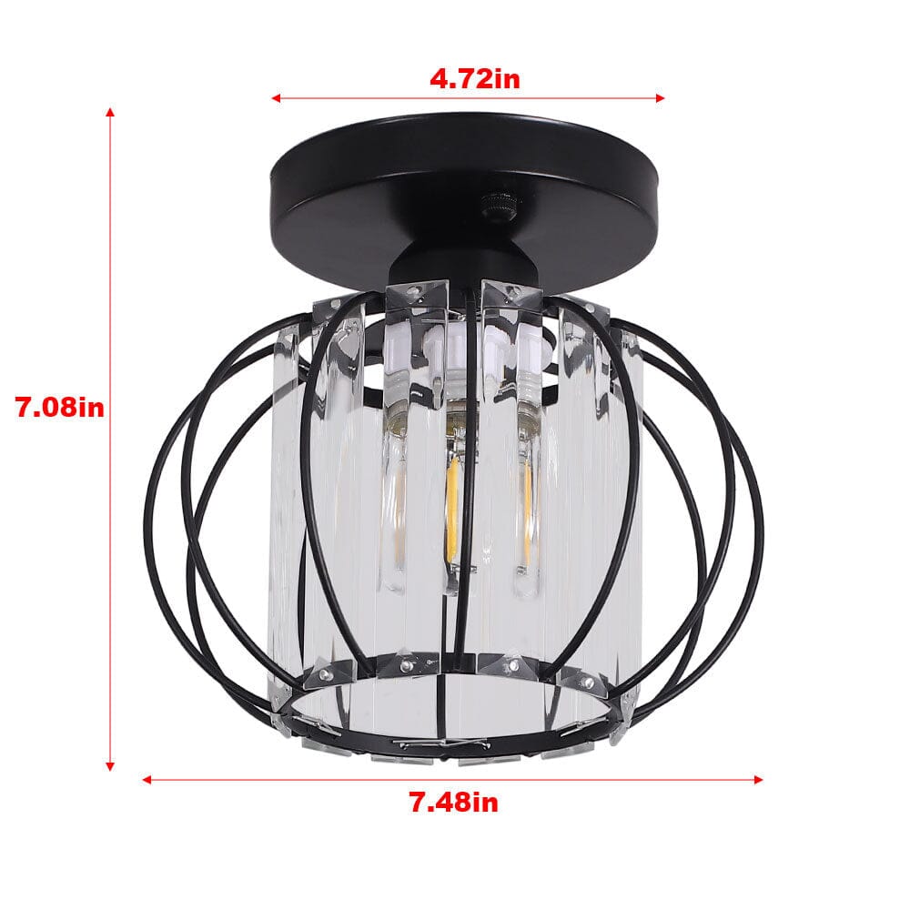 Metal Lantern Shape 1 - Light Pendant Light - House Comfort