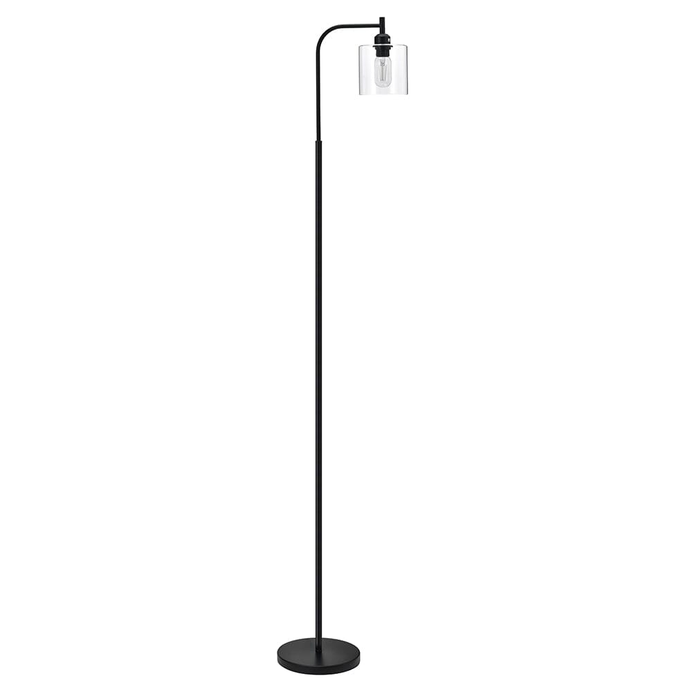 Minimalist Floor Lamp with Glass Lampshade - House Comfort