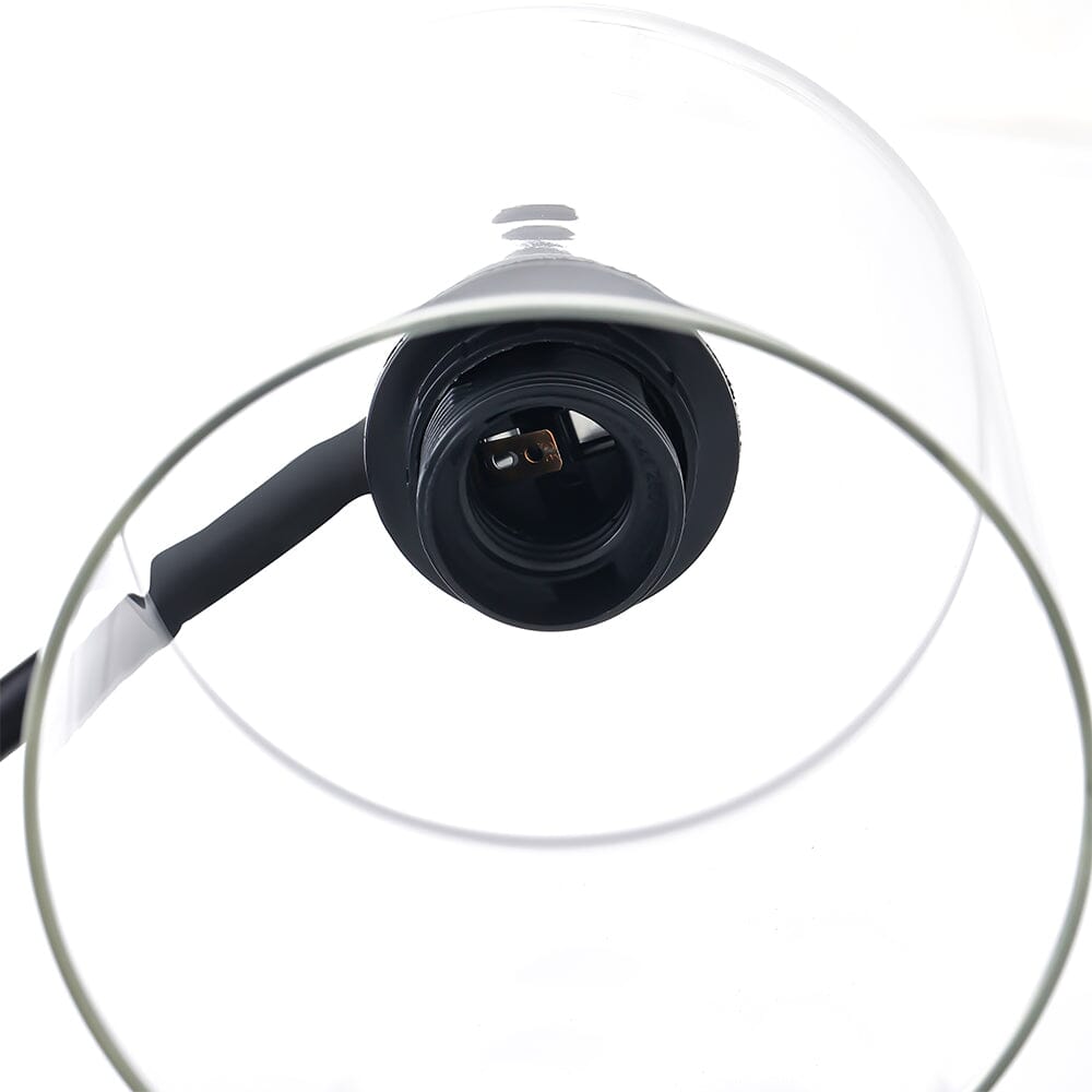 Minimalist Floor Lamp with Glass Lampshade - House Comfort