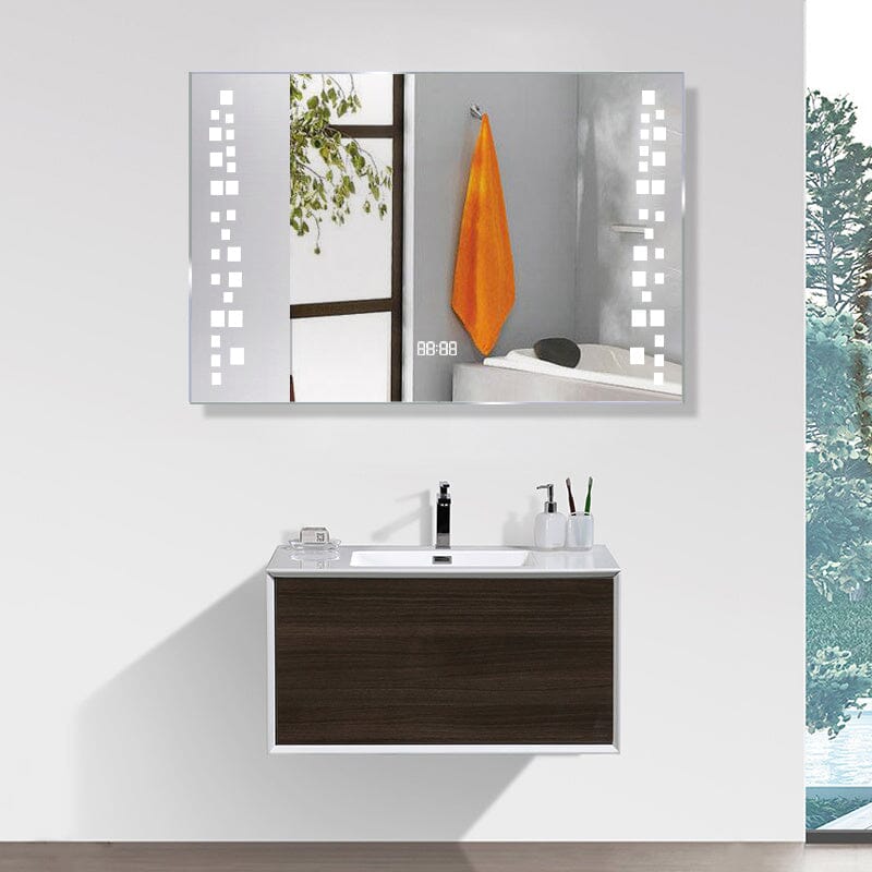 Modern Fog - Free LED Horizontal Bathroom Mirror, Surface Mount - House Comfort