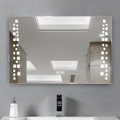 Modern Fog - Free LED Horizontal Bathroom Mirror, Surface Mount - House Comfort