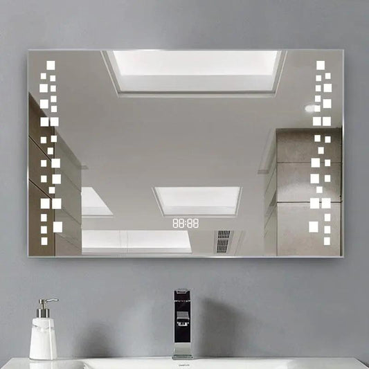 Modern Fog - Free LED Horizontal Bathroom Mirror, Surface Mount - House Comfort
