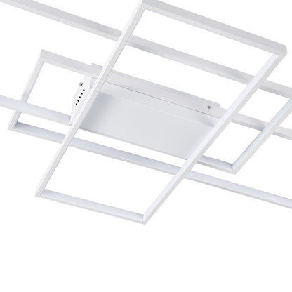 Modern Rectangular LED Ceiling Light Non - Dimmable 89W/113W - House Comfort