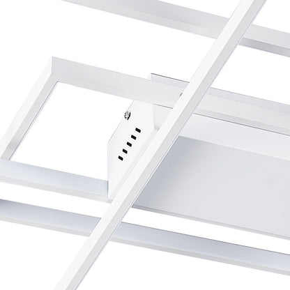 Modern Rectangular LED Ceiling Light Non - Dimmable 89W/113W - House Comfort