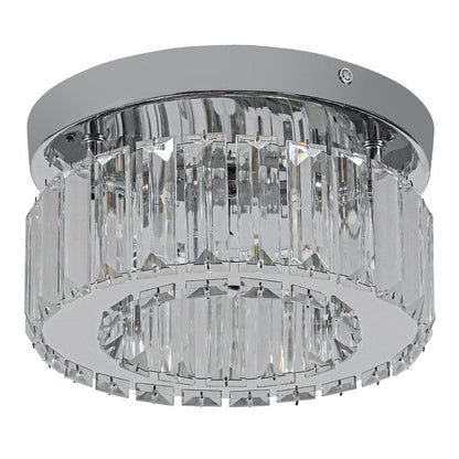 Modern Round Crystal Ceiling Light - House Comfort
