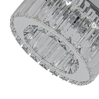 Modern Round Crystal Ceiling Light - House Comfort