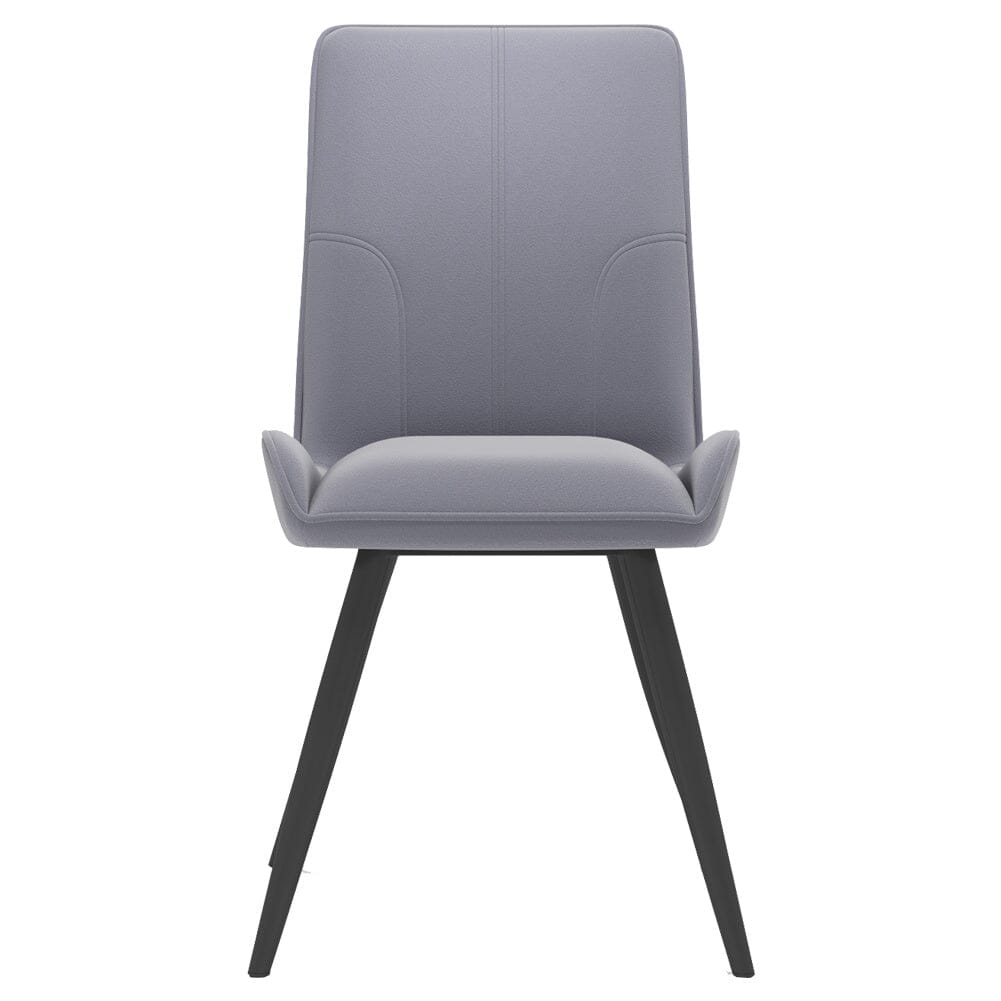 Modern Set of 2 Velvet Upholstered Dining Chairs - House Comfort