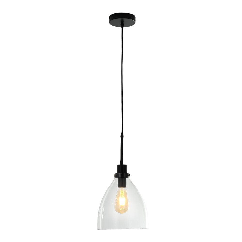 Modern Style Glass Single Light Pendant Light - House Comfort