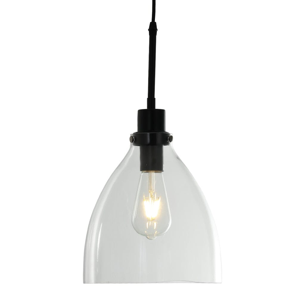 Modern Style Glass Single Light Pendant Light - House Comfort