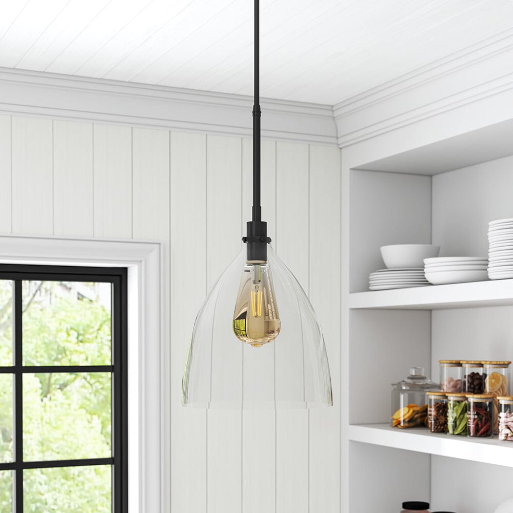Modern Style Glass Single Light Pendant Light - House Comfort