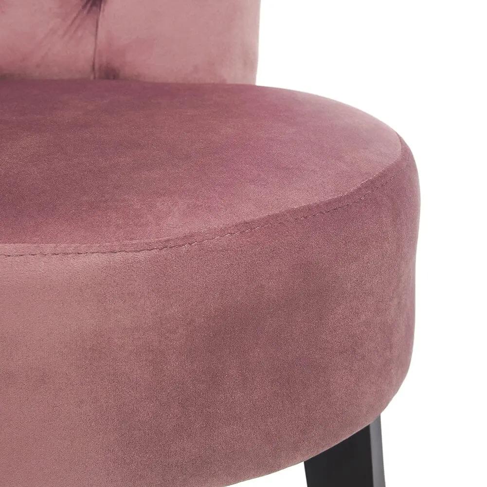 Modern Upholstered Buttoned Stool for Dressing Table - House Comfort