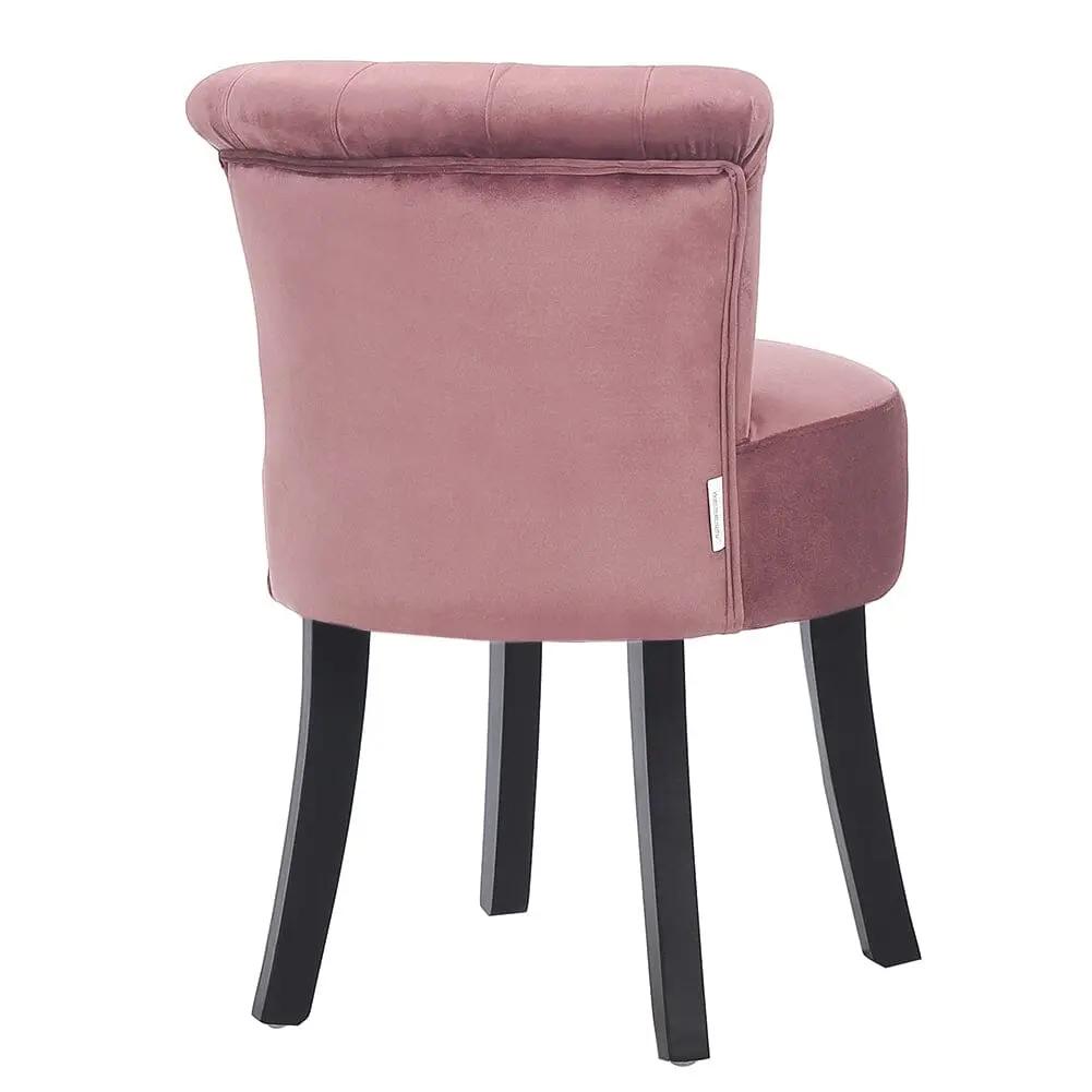 Modern Upholstered Buttoned Stool for Dressing Table - House Comfort