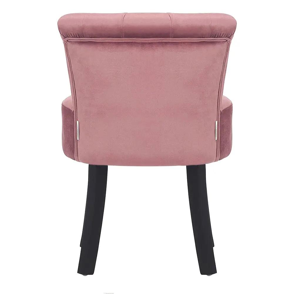 Modern Upholstered Buttoned Stool for Dressing Table - House Comfort
