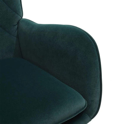 Modern Upholstered Rocking Chair for Living Room Bedroom - House Comfort