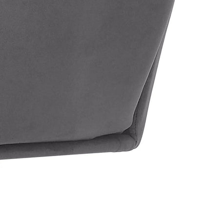 Modern Upholstered Swivel Armchair with Black Legs - House Comfort