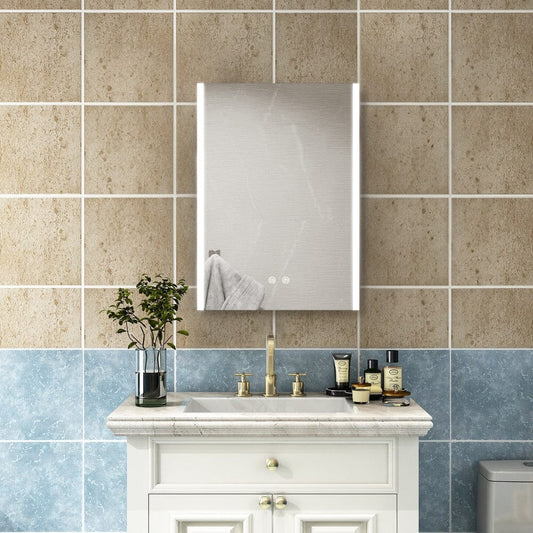 Mordern Frameless 1 Door LED Mirror Cabinet - House Comfort