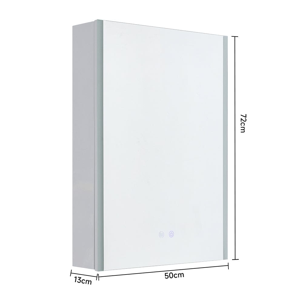 Mordern Frameless 1 Door LED Mirror Cabinet - House Comfort
