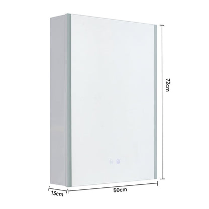 Mordern Frameless 1 Door LED Mirror Cabinet - House Comfort