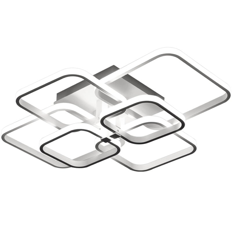 New LED Ceiling Light Fixture with Square Lampshades - House Comfort