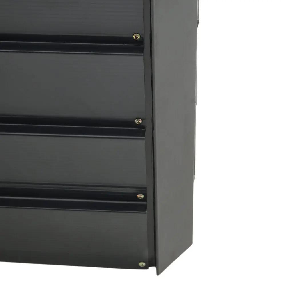 Outdoor Metal L - Shaped Raised Garden Bed - House Comfort