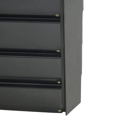 Outdoor Metal L - Shaped Raised Garden Bed - House Comfort