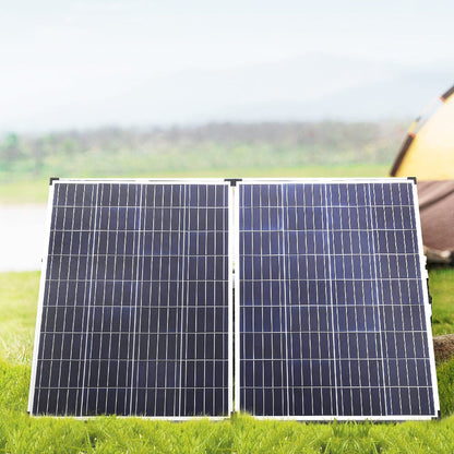 Output 100W to 200W Portable Folding Solar Panel Kit - House Comfort