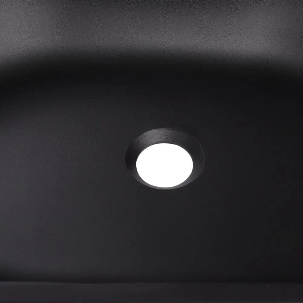 Oval Black Ceramic Vessel Bathroom Sink Drain Set - House Comfort