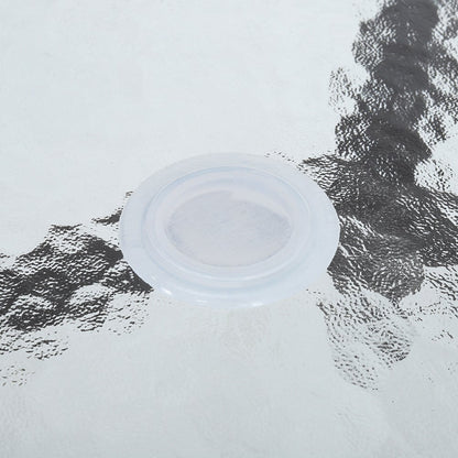 Patio Table Garden Coffee Table Rectangle Dining Table with the Umbrella Stand Hole - House Comfort