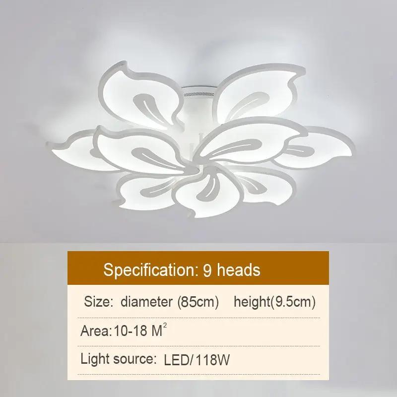 Petal Modern LED Ceiling Light Dimmable/Non - Dimmable (Version A) - House Comfort