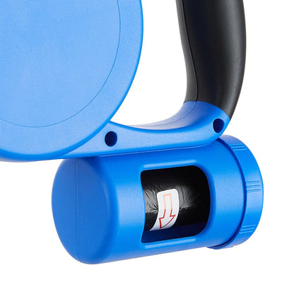 PetVoyage 5M Retractable Leash with LED and Waste Dispenser - House Comfort