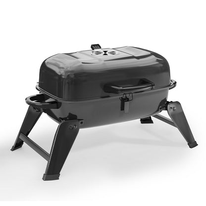 Portable Charcoal BBQ Grill Tabletop Mini Grill with Lip - House Comfort