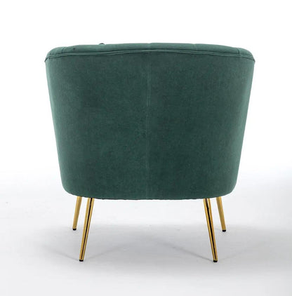 Premium Single Armchair with Gold Metal Legs - House Comfort