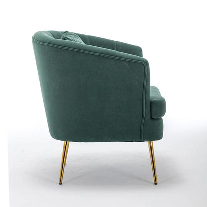 Premium Single Armchair with Gold Metal Legs - House Comfort