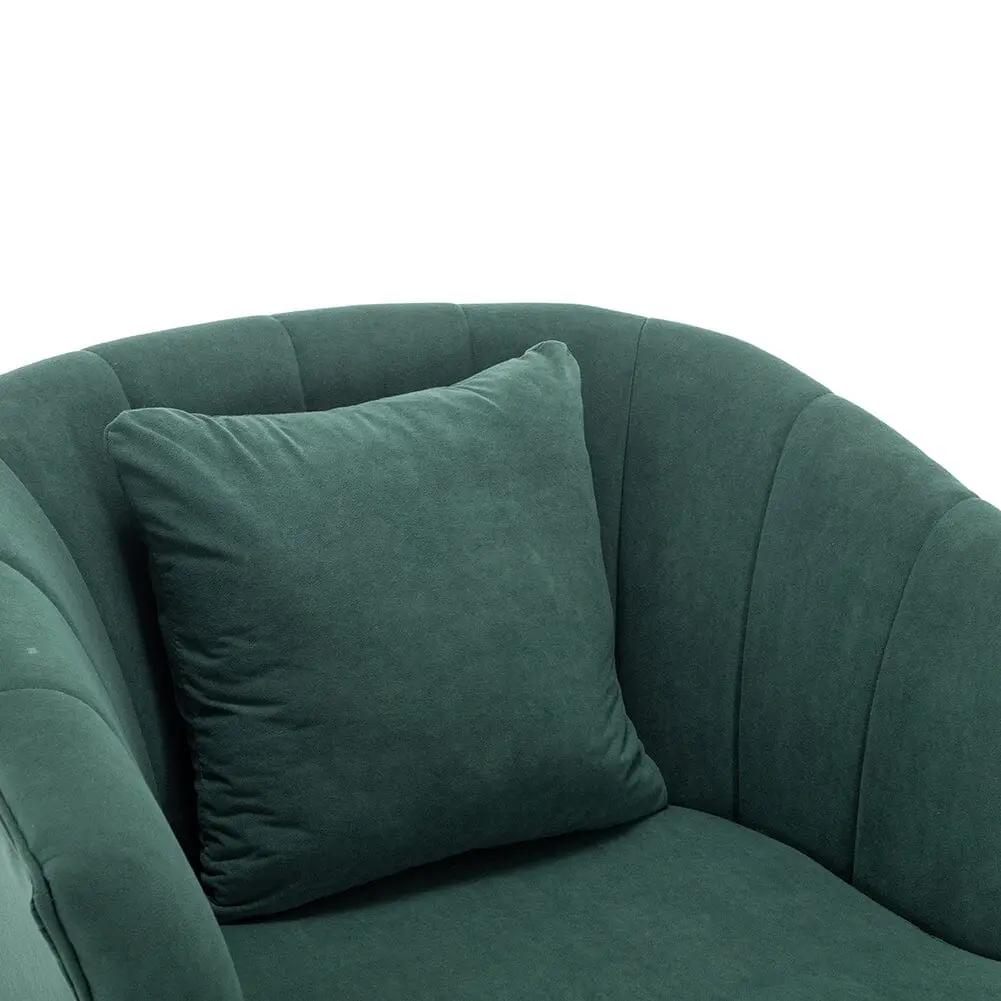 Premium Single Armchair with Gold Metal Legs - House Comfort