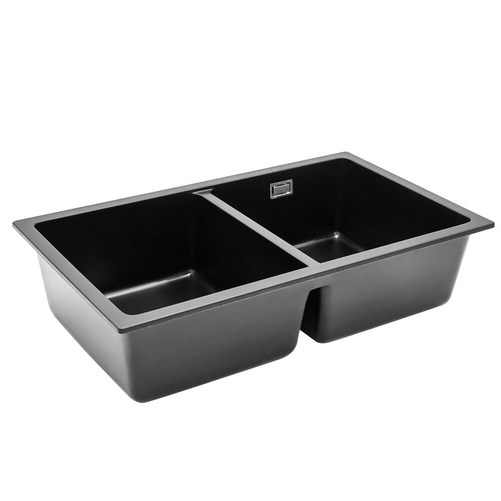 Quartz Double Bowl Undermount Kitchen Sink - House Comfort