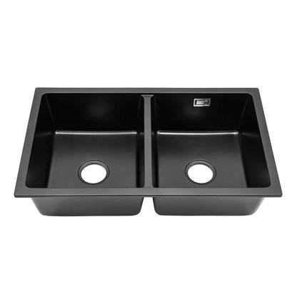 Quartz Double Bowl Undermount Kitchen Sink - House Comfort