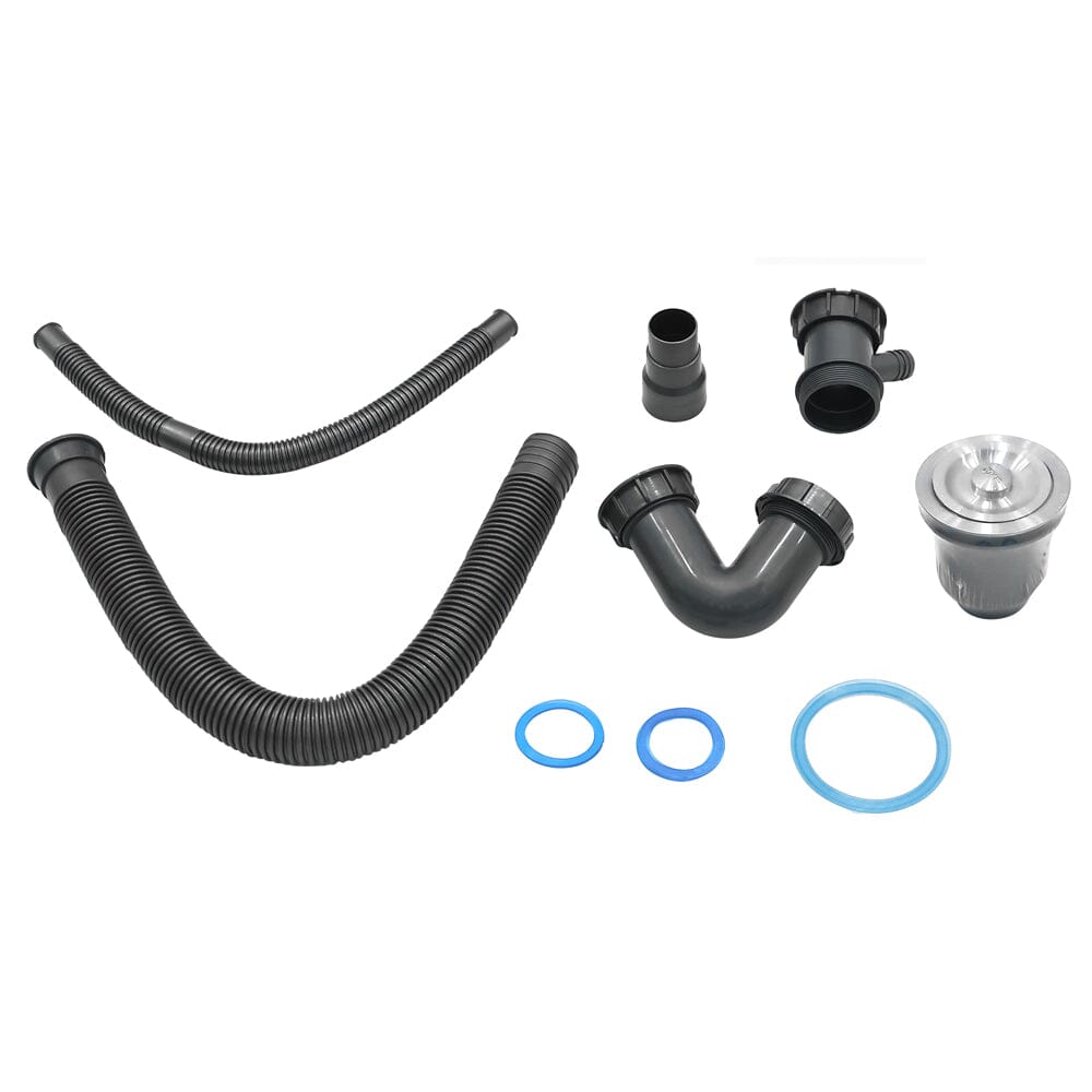 Quartz Undermount Kitchen Sink Single Bowl in Black - House Comfort