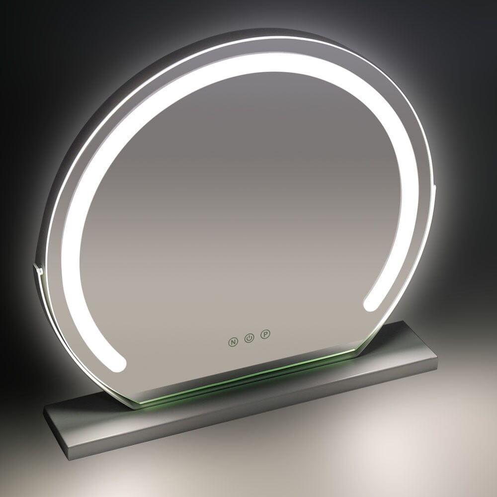 Round Hollywood Vanity LED Lighted Makeup Mirror - House Comfort