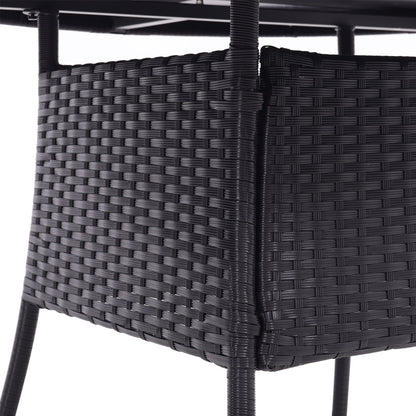 Round/Square Rattan Garden Table & Parasol Hole - House Comfort