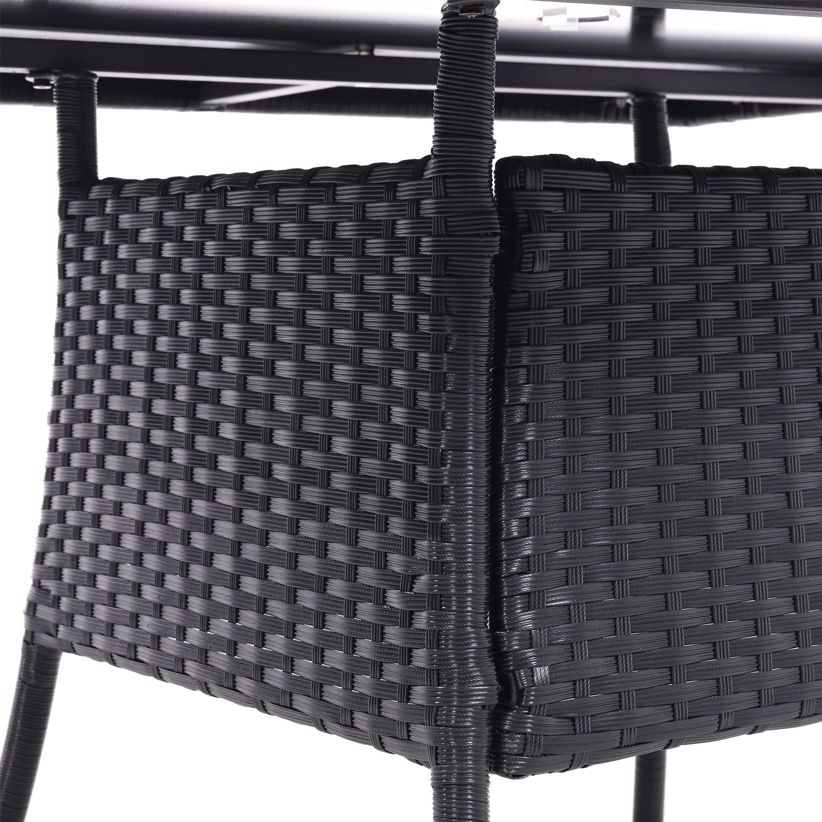 Round/Square Rattan Garden Table & Parasol Hole - House Comfort