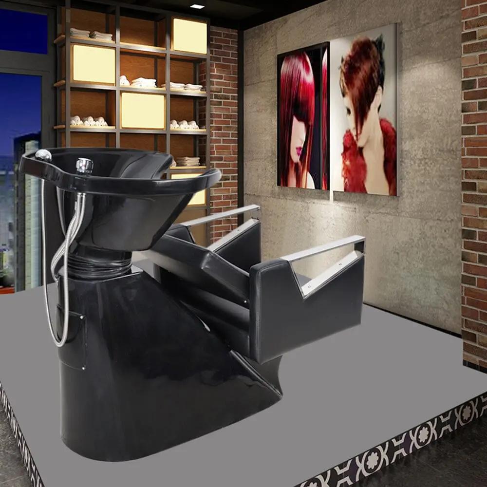 Salon Shampoo Bed Chair Leather Washing Basin Sink - House Comfort