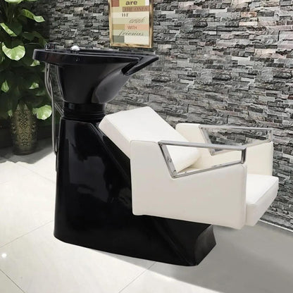 Salon Shampoo Bed Chair Washing Basin Sink - House Comfort