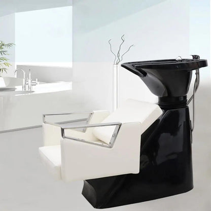 Salon Shampoo Bed Chair Washing Basin Sink - House Comfort