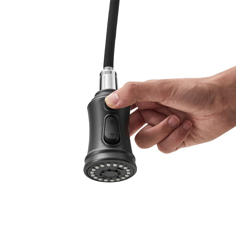 Single Handle Kitchen Faucet with Spring Spout - House Comfort